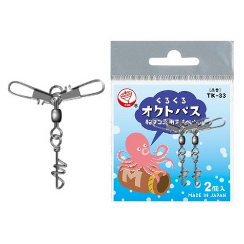 도히토미  TK-33 타코 한치 훅 문어도래