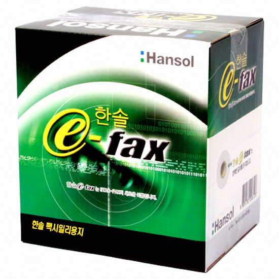 한솔제지  팩스용지 216mmx30m