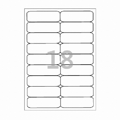 아이라벨  주소 라벨지 18칸 (2x9) CL429