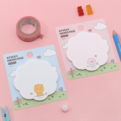 아이콘스 카카오프렌즈 리틀 형태 점착 메모지