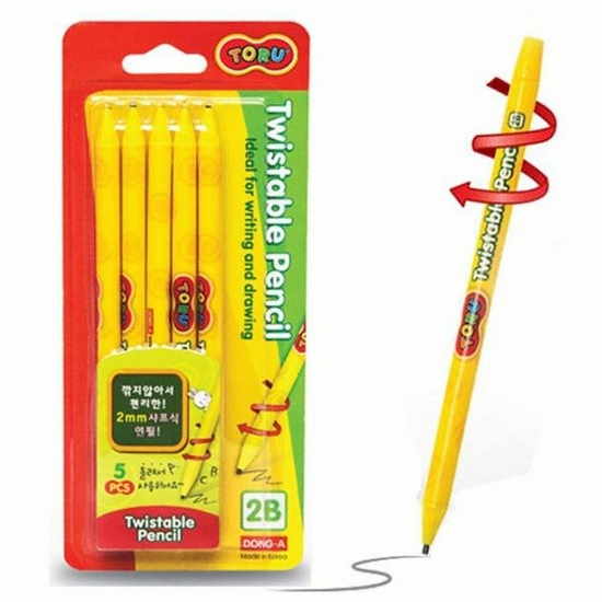 동아  토루 트위스터블 샤프식 연필 세트