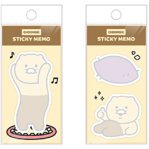 아이콘스 카카오프렌즈 춘식이 형태 점착 메모지