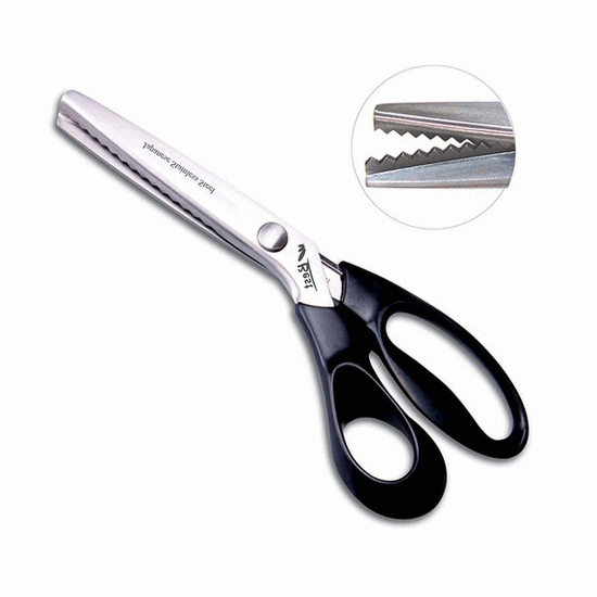 화신공업  077 원단 핑킹 가위