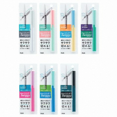 플러스  핏트컷 커브 휴대가위