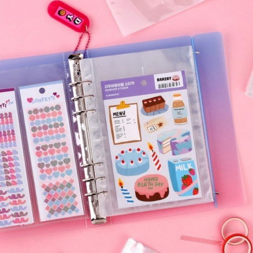 워너디스  A5 6공 스티커 바인더