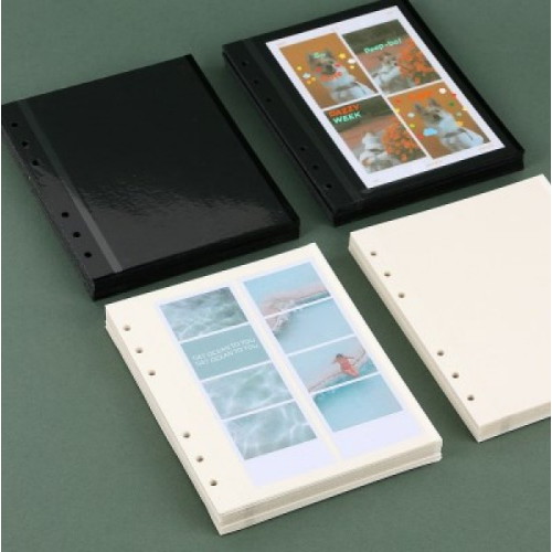 워너디스  A6 정사각 6공 앨범 리필 내지