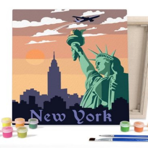 아이러브페인팅  DIY 캔버스형 명화그리기 랜드마크