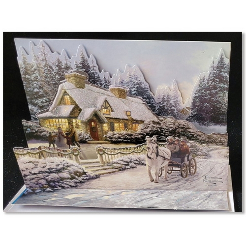 홀마크  입체 팝업 크리스마스 카드 XPX2052