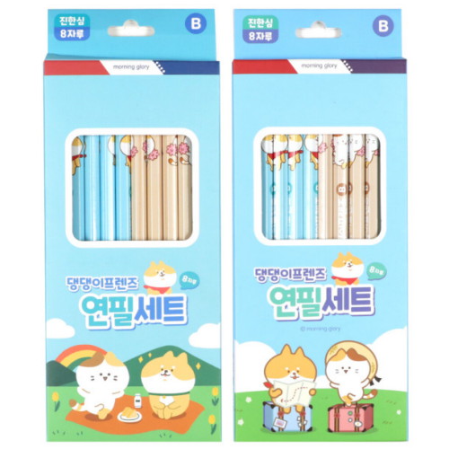 모닝글로리  댕댕이 프렌즈 연필세트