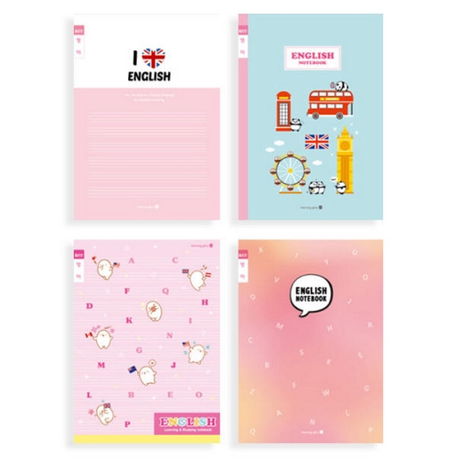 모닝글로리  1000 초등 3-6 영어 노트 좁은칸 A (23)