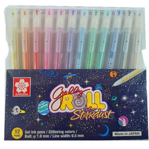사쿠라  겔리롤 스타더스트 볼펜 세트