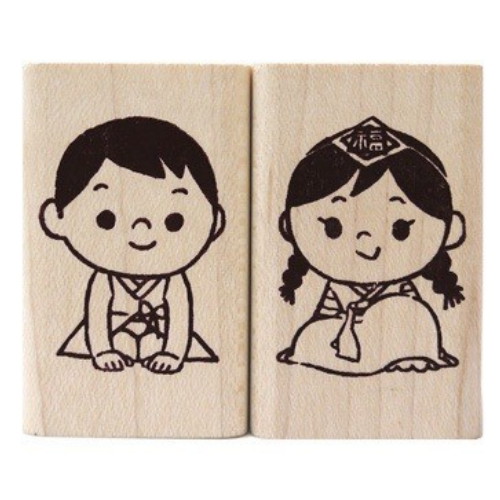 스탬프하우스  전통인사 소년소녀 세트