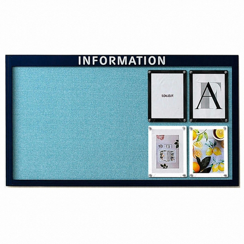 휴그린  자석 패브릭 게시판