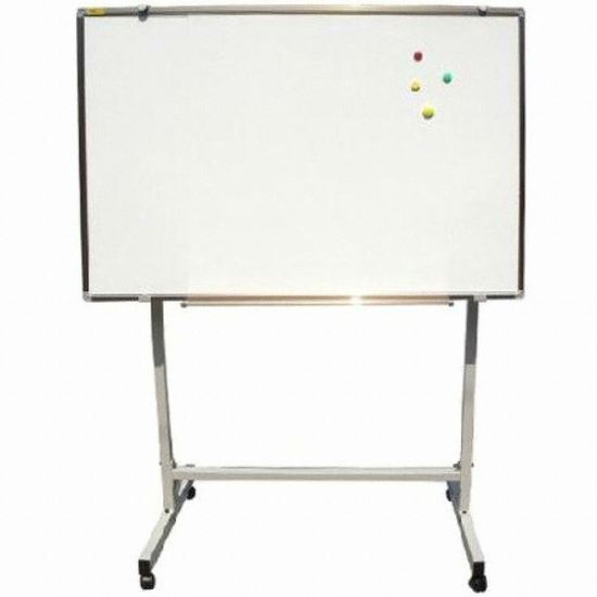 진양화이트보드  단면 자석형 화이트보드 + 이동식 스탠드 세트