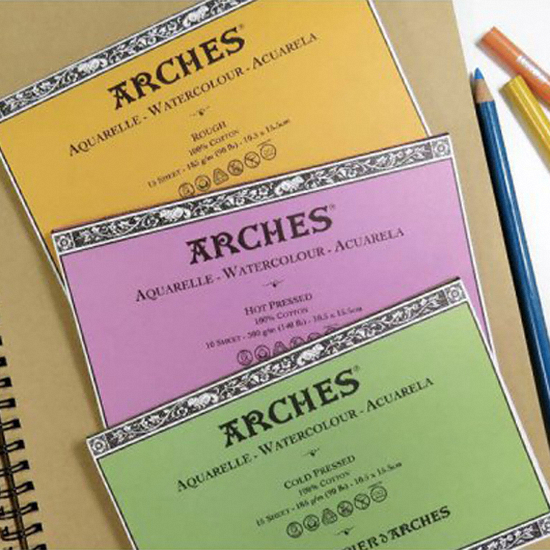 캔손  아르쉬 엽서패드 세목 300g