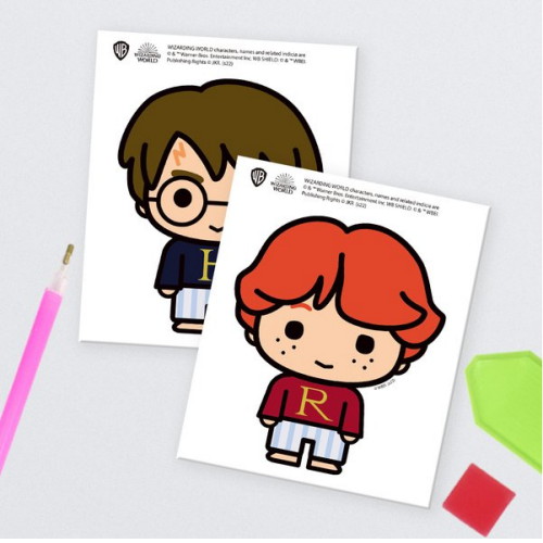 아이러브페인팅  DIY 데코스티커형 보석십자수 해리포터 10x12