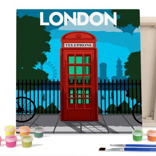 아이러브페인팅  DIY 캔버스형 명화그리기 랜드마크