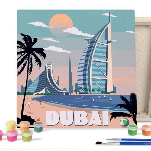 아이러브페인팅  DIY 캔버스형 명화그리기 랜드마크