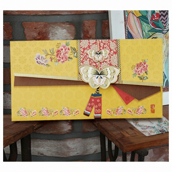 프롬앤투  화조도 봉투