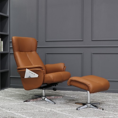 싯존 에르모소 가죽 리클라이너 1인용