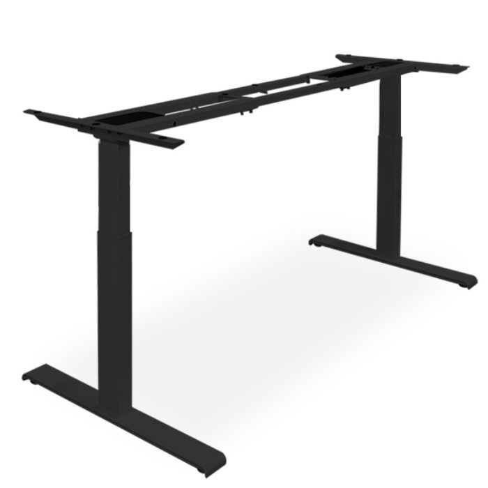 롱코 듀얼모터 높이조절 2스텝 모션데스크 전동 프레임