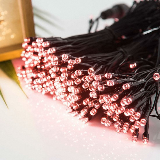 부산조명나라  LED 퍼스트 연결형 적색 트리전구 380구