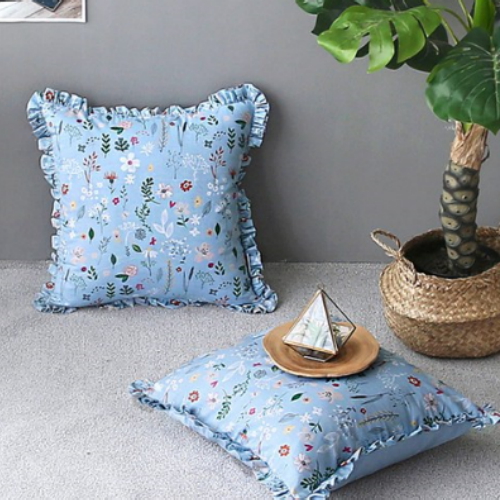 평안 아망떼 스카이파크 순면 프릴 쿠션