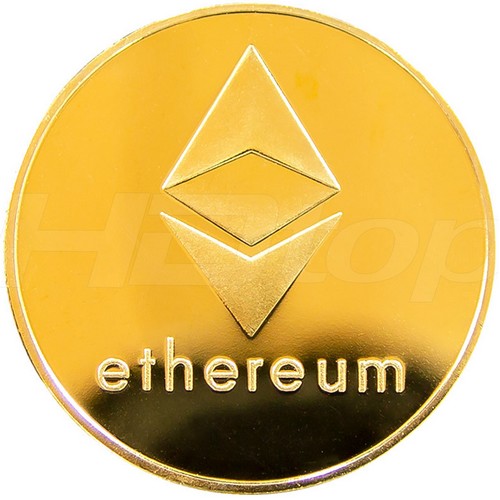 HDTOP  가상화폐 이더리움 코인 골드 HT-COIN007