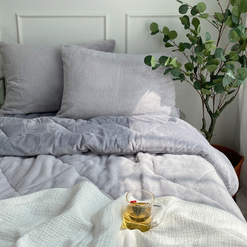 한스갤러리 버터 10미리 프리미엄 극세사 겨울 차렵이불 풀세트