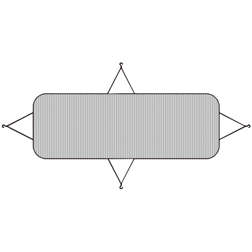 가쯔  에어컨 실외기 커버 중형