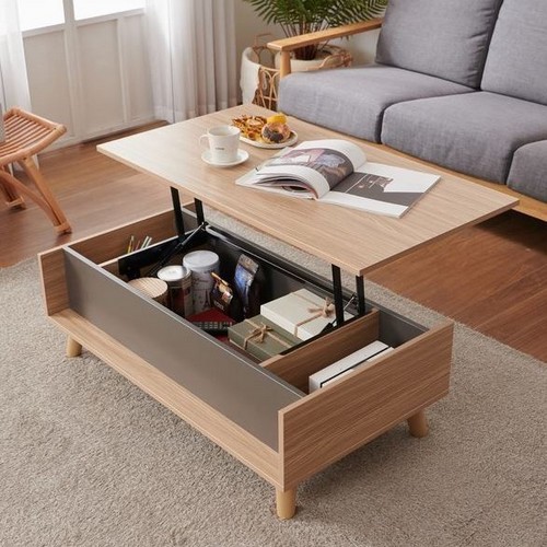 케어퍼니처 스마트 리프트업 소파테이블