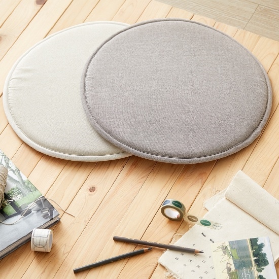 한샘  논슬립 원형 벤치 방석