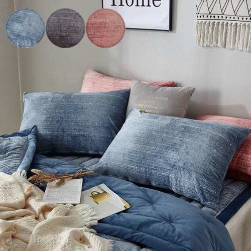 보드래 히트 극세사 베개커버