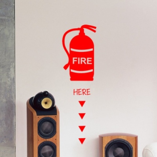 꾸밈  cc113 소화기는여기에포인트스티커