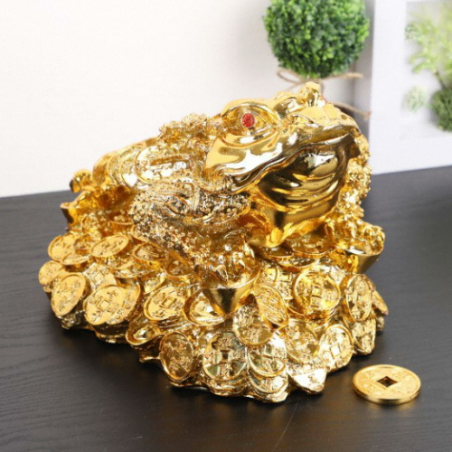 데일리데코  하누이 금 두꺼비