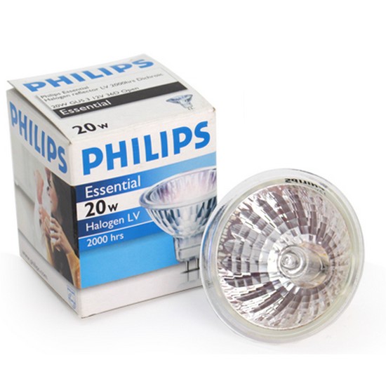 필립스  MR16 에센셜 할로겐전구 전구색 20W