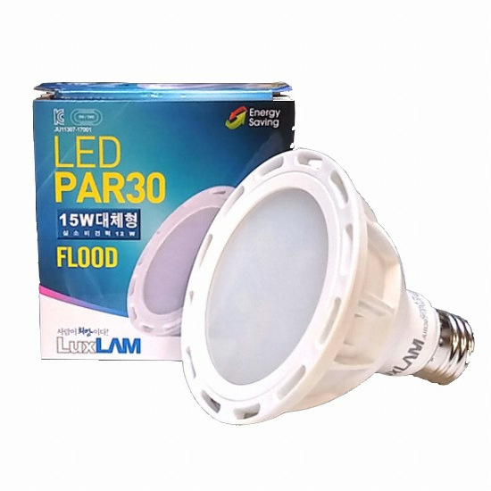 룩스램  LED 신형 PAR30 확산형 15W 주광색