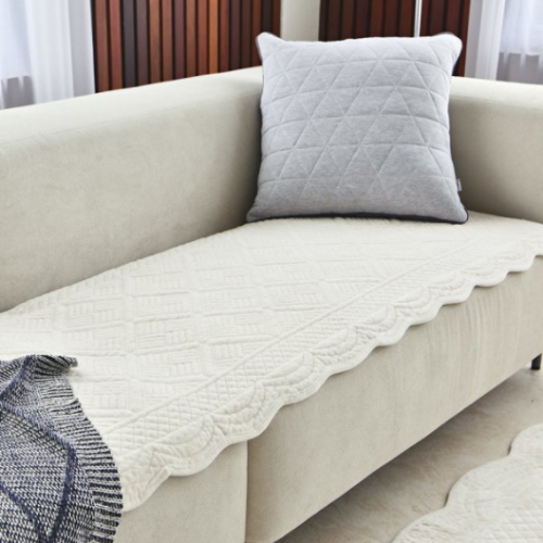 한일카페트  모던 퀼팅 극세사 워싱 쇼파패드 3인용