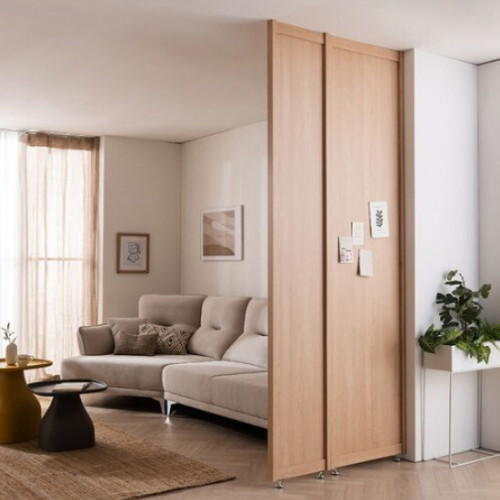 미즌하임  듀크 가벽 우드 무타공 파티션 598