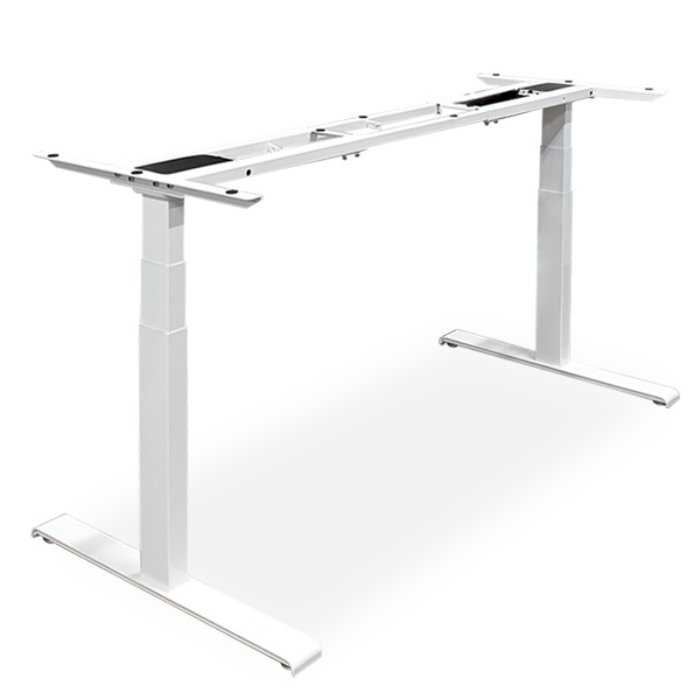 롱코 듀얼모터 높이조절 3스텝 모션데스크 전동 프레임