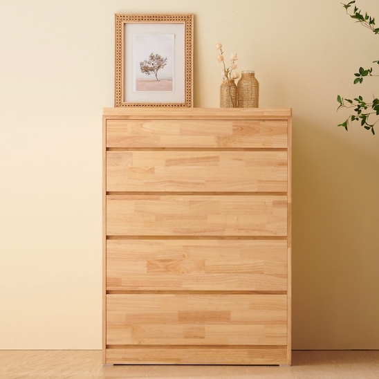 홈인홈 더편한 원목 무빙 칸칸이 5단 서랍장 900