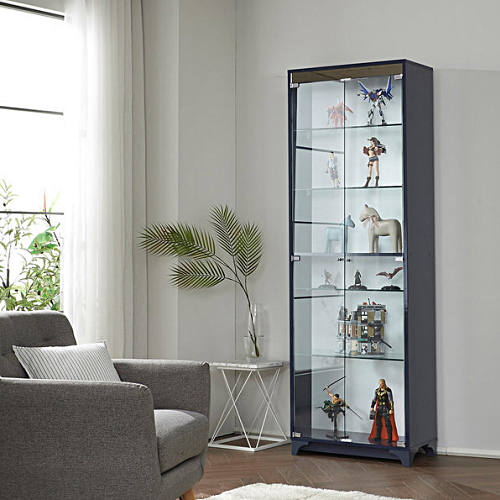 모던탑21 프렌즈 6단 유리 장식장 600