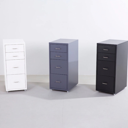 가구느낌 4단 철제 서랍장 280