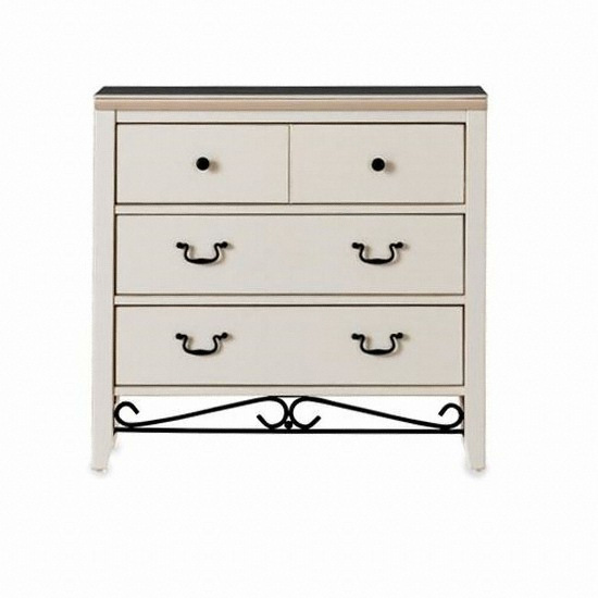 디자인벤처스 로맨틱 거실서랍장(3단4칸)