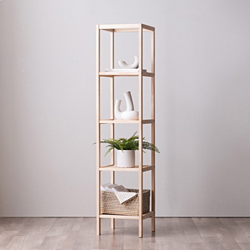 아씨방 네오 원목 수납 5단 선반장