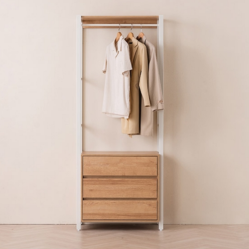 삼익가구  테일러 3단 서랍형 드레스룸 800