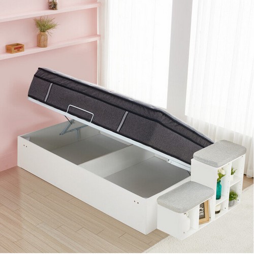 스스디 리프트업 가로형 400 수납 침대 SS