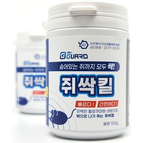 닥터가드 쥐싹킬 100g