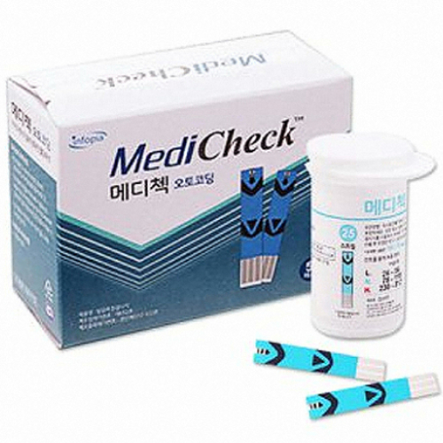 오상헬스케어 메디첵 혈당시험지