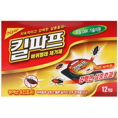 한국디비케이 바퀴벌레 제거제 작은바퀴용 12개입